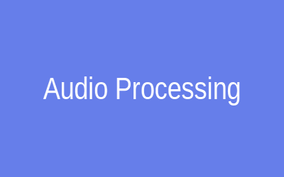 Audio Signal Processing