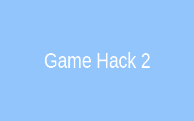 Game Hack 2