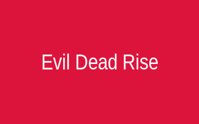 Evil Dead Rise Affiche