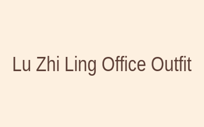 林志玲职场造型剧照