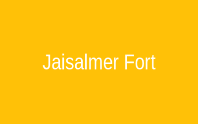 Jaisalmer Fort