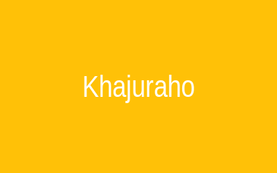 Khajuraho Temples