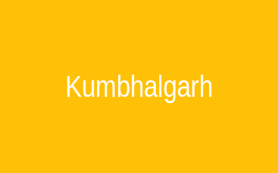 Kumbhalgarh Fort