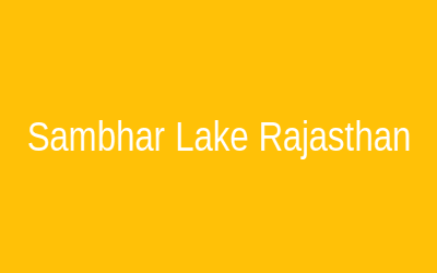 Sambhar Lake