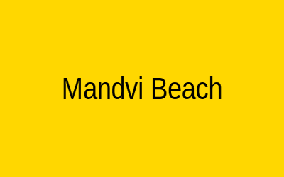Mandvi Beach