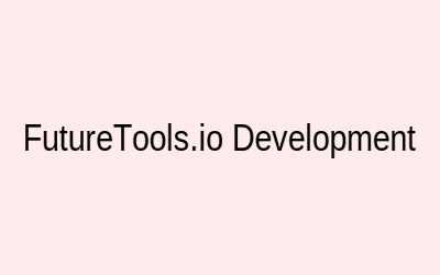 Sneak peek of futuretools.io development