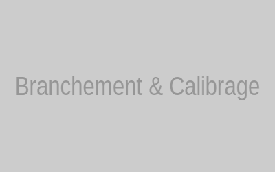 Branchement et calibrage de l'imprimante
