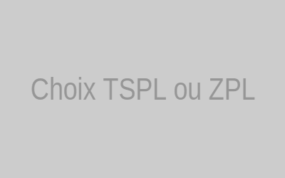 Sélection du protocole TSPL ou ZPL