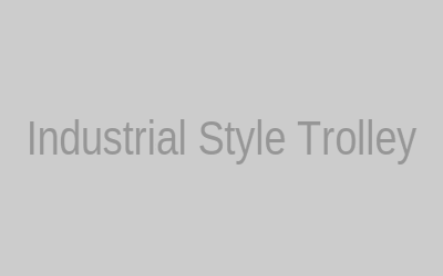 Industrial Style Plant Trolley