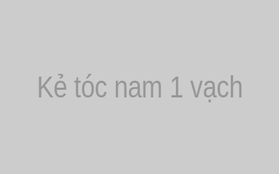 Kẻ tóc nam 1 vạch đơn giản