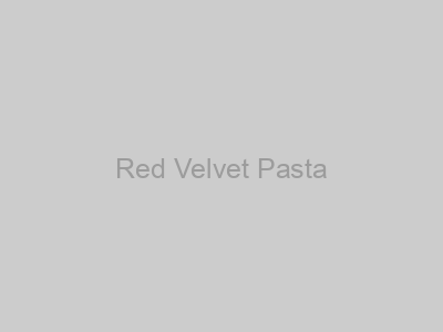 Red Velvet Pasta