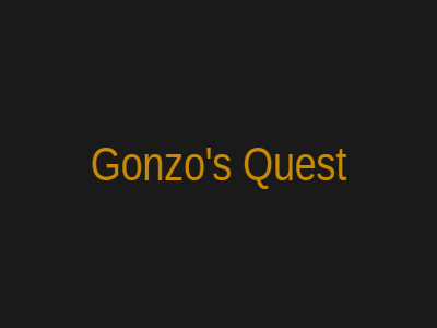 Gonzo's Quest