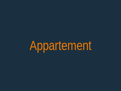 Appartement