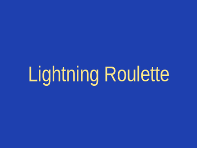 Lightning Roulette