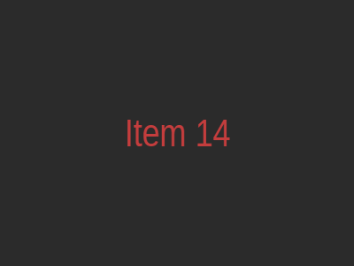 Item 14