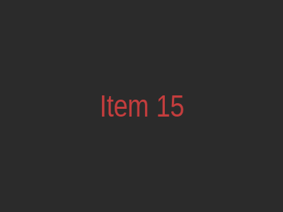 Item 15