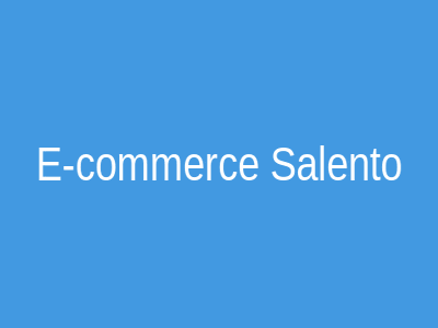 E-commerce prodotti salentini