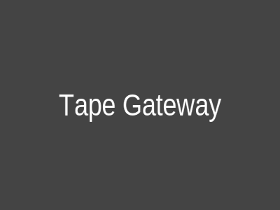 HPE Tape Gateway
