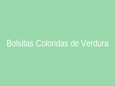 Bolsitas Coloridas de Verdura en Galletas de Arroz con Hummus