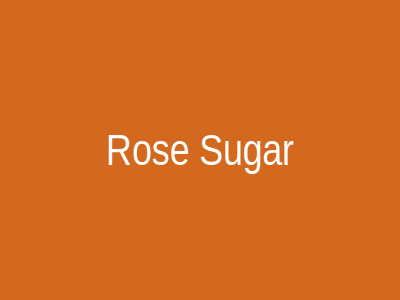 Rose Sugar