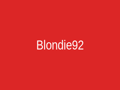 Blondie92