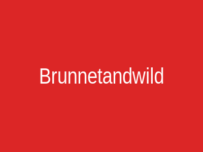 Brunnetandwild