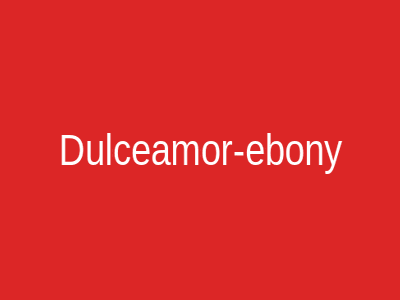 Dulceamor-ebony
