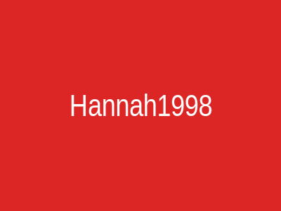 Hannah1998