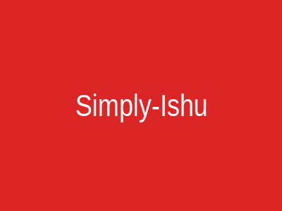 Simply-Ishu