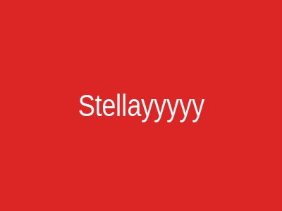 Stellayyyyy
