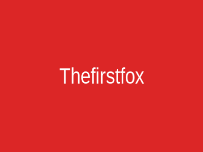 Thefirstfox