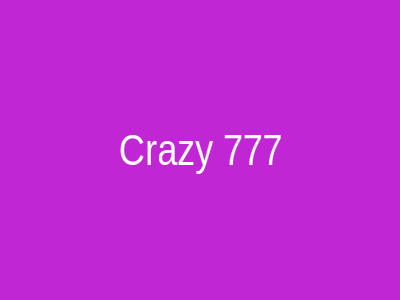Crazy 777