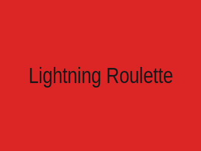 Lightning Roulette