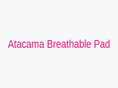 Atacama Breathable Ultra-Thin Pad