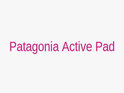 Patagonia Active Lifestyle Pad
