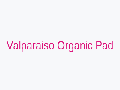 Valparaíso Organic Cotton Pad