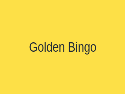 Golden Bingo