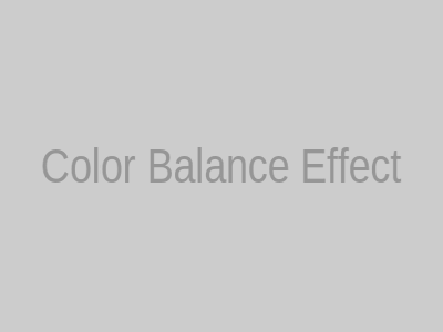 调整色彩平衡效果