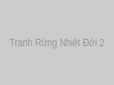 Tranh Dán Tường Rừng Rậm Tropical 'Thác Nước Bí Ẩn'