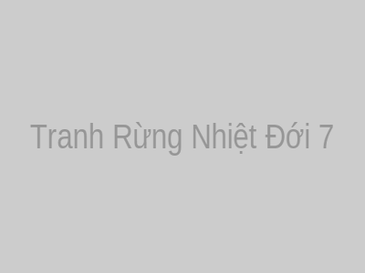 Tranh Dán Tường Rừng Rậm Tropical 'Hoa Lan Rừng'