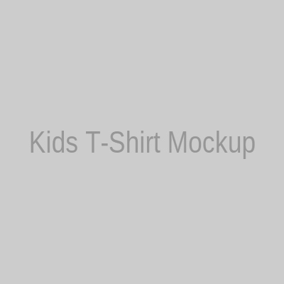 Kids T-shirt Calligraphy Mockup