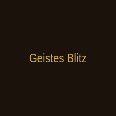 Geistes Blitz