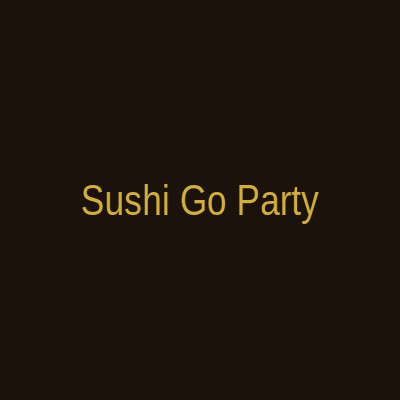 Sushi Go Party! The Deluxe Pick and Play Cardgame