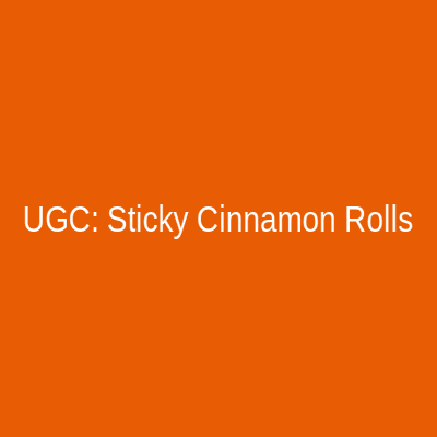 TraySnap with cinnamon rolls