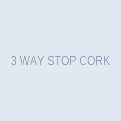 3 WAY STOP CORK