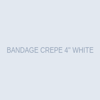 BANDAGE CREPE 4'' WHITE