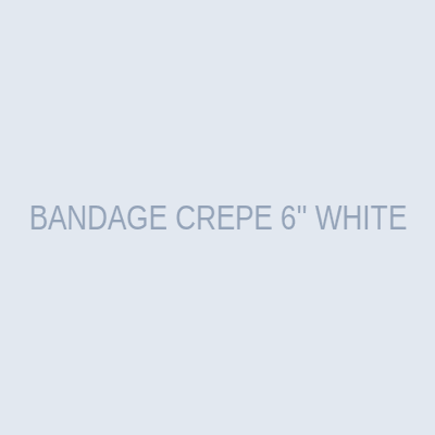 BANDAGE CREPE 6'' WHITE