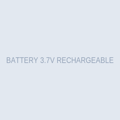 BATTERY 3.7V RECHARGEABLE