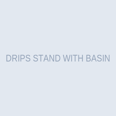 DRIPS STAND WITH BASIN