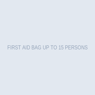FIRST AID BAG UP TO 15 PERSONS